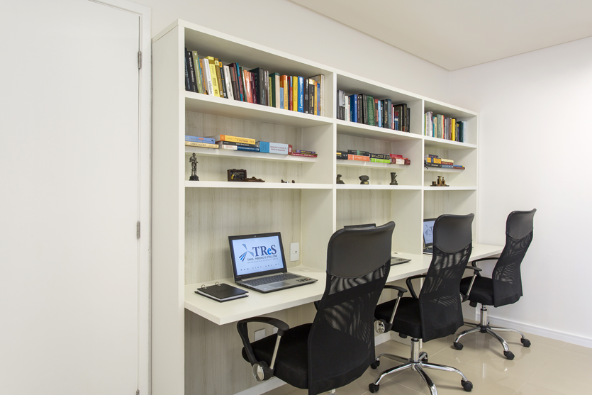 Sala de reunião do escritório TReS